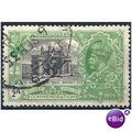 India 1935 SG240 1/2a Black & Yellow-Green SJ F...