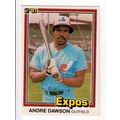 1981 Donruss Andre Dawson baseball card #212-NM...