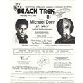 STAR TREK ' BEACH TREK III ' convention flyer 1990