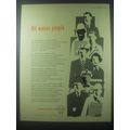 1954 Shell Oil Ad - Oil means people