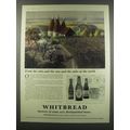 1957 Whitbread Final Selection, Pale Ale and Forest Brown Beer Advertisement