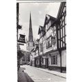 Church Street Shrewsbury Postcard unused VGC
