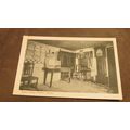 Early G.W.W Postcard - Robert Burns cottage int...