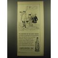 1959 Lamplighter Gin Ad - cartoon by NM Bodecker - The beginning