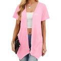 QIXING Womens Summer Lightweight Cardigan - Sun...