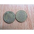 1987f 5 Pfennig Germany Coin