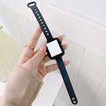 Double Studs Buckle Genuine Leather Strap Watch...