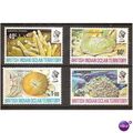 british indian ocean territory set sg41 coral m...