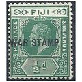 Fiji 1915 SG138 1/2d.Green WAR STAMP Mounted Mint.