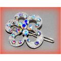 Gift Sale AB Crystal Rhinestone Hair Clip Grip ...