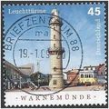 Germany (BRD) SG 3549: Warnemunde Lighthouse.