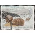 1992 Four Seasons, Wintertime, 39p Welsh Mounta...