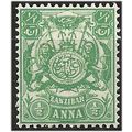 Zanzibar 1904 SG210 1/2a Green Mounted Mint. ..