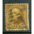 Used 283 10c Daniel Webster Just Clears M05265