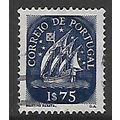 PORTUGAL 1943 CARAVEL 1E.75 BLUE SG 950 FINE USED#