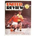 1980 programme Manchester United v. Aston Villa...