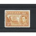 St Helena.SG132a 1d Badge of St.Helena (Yellow-...