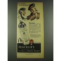 1936 Teacher's Highland Cream Scotch Ad - The Answer