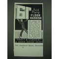 1938 Pratt & Lambert 61 Floor Varnish Ad - Quic...