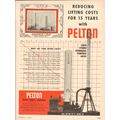 PELTON WATER WHEEL COMPANY 1955 reducing liftin...