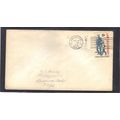 Cover 1343 6c Law and Order (No Cachet-Label/A)...
