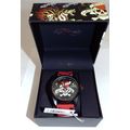 New Mens Ed Hardy Men's Skull Red Silicone Stra...