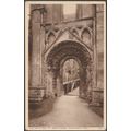 North Door, St Mary's Chapel, Glastonbury Abbey...