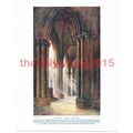 Interior, Lincoln Cathedral, England, Book Illu...