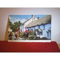 CROYDE VILLAGE, DEVON unused postcard by Bamfor...