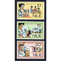 Niue Personal Services 3v 1977 MNH SG#216-218 S...