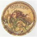 BEER MAT - FIREBRICK BREWERY - PAGAN QUEEN BLON...