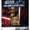 Star Wars - Villains playing cards unopened