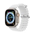 DUX DUCIS Sea Wave Silicone Watch Band For Appl...