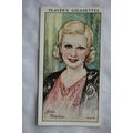 1934 Players Film Stars No. 24 Jean Harlow