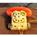 Old Vintage Fisher Price Chatty Telephone # 747...