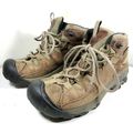 Keen Targhee Brown Leather Hiking Shoes Mid Ank...