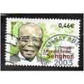 FRA 2002 46c 'L. SEDAR SENGHOR' FINE USED (EBID...