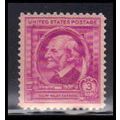 861 3c Ralph Emerson Fine Plus MNH KA2346