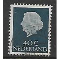 NETHERLANDS 1953 40c SLATE QUEEN JULIANA SG 782...