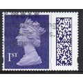 GB 2022 QEII Definitive - Violet M22L, MFIL 1st...