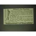 1900 Pearline Detergent Ad - Where's the Pearline