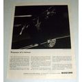 1944 WWII Boeing Flying Fortress Plane Ad - Firepower