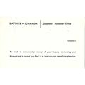 Canada. #P94e Postal Card USED Cameo 1965, Type...