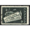 Canada 1958 The Canadian Press 5c Black SG501 FU