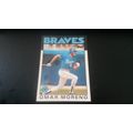 1986 Topps Traded Card # 075T Omar Moreno Excel...