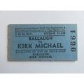 Isle of Man Railway Ballaugh-Kirk Michael Ticke...