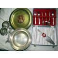 metalware silver plate copper brass domestic re...