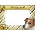 Jack Russell Picture Frame Fridge Magnet