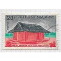 MADAGASCAR 1970 COASTAL HUT DWELLING HOUSE USED