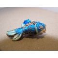 Vintage Cloisonne Enamel Fish Articulated 1 3/8"